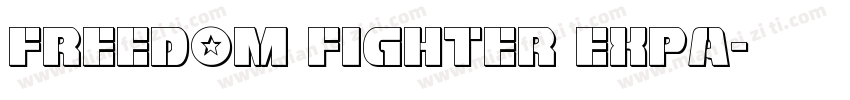 Freedom Fighter Expa字体转换